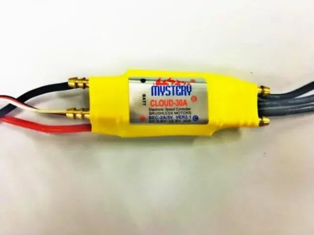 Rc Helicopter Battery - Mystery Cloud 30A borstelloze ESC met