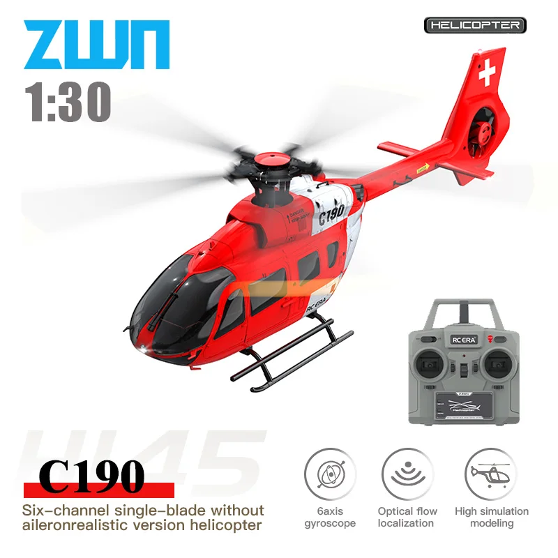 Rc Helicopter Large - C190 RC Helicopter 2.4G 6-Aixs Gyroscoop