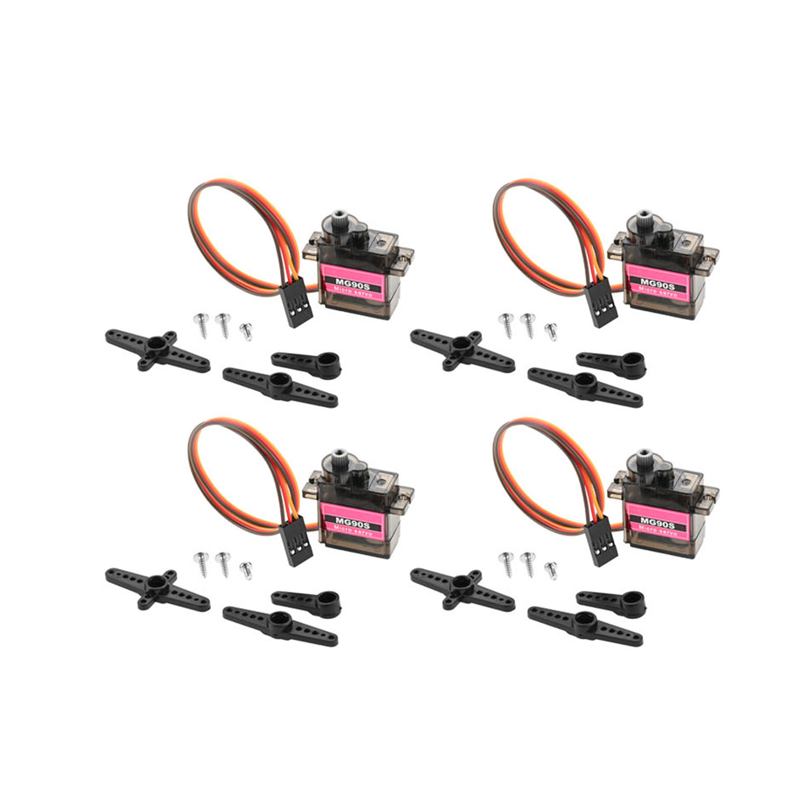 Rc Helicopter Mini - 4 stuks Micro Servo Metal Gear