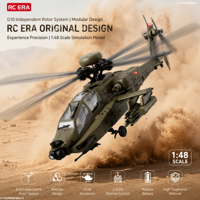 Rc Helicopter Single Rotor - RC Era Ah 64d Apache Helikopter