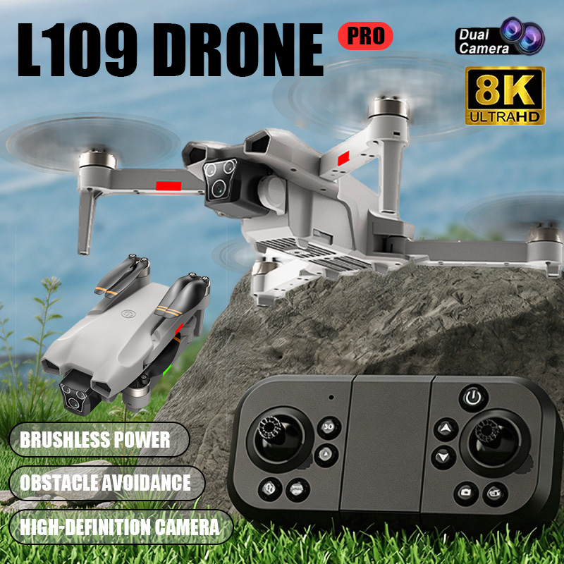 Rc Helicopter Electric - NIEUWE Hot L017 Pro Drone Borstelloze