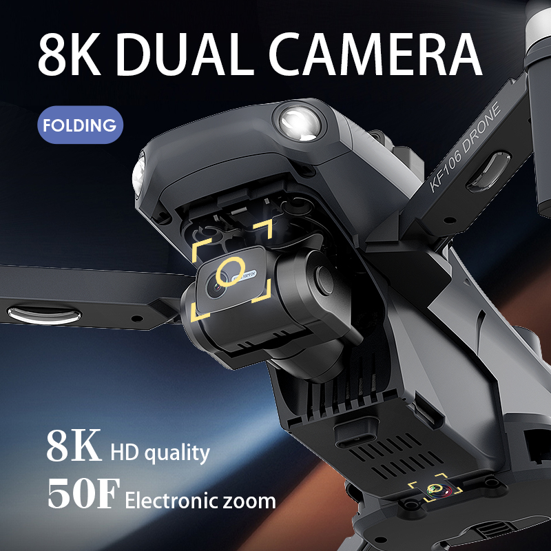 2022 NIEUWE KF106 Max Drone 8K - Rc Helicopter Charger recensie en prijs