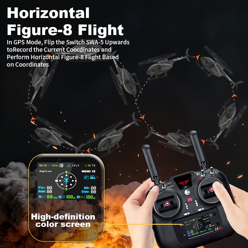 YUXIANG F119S Bird 6CH Gewapen - Rc Helicopter Charger recensie en prijs