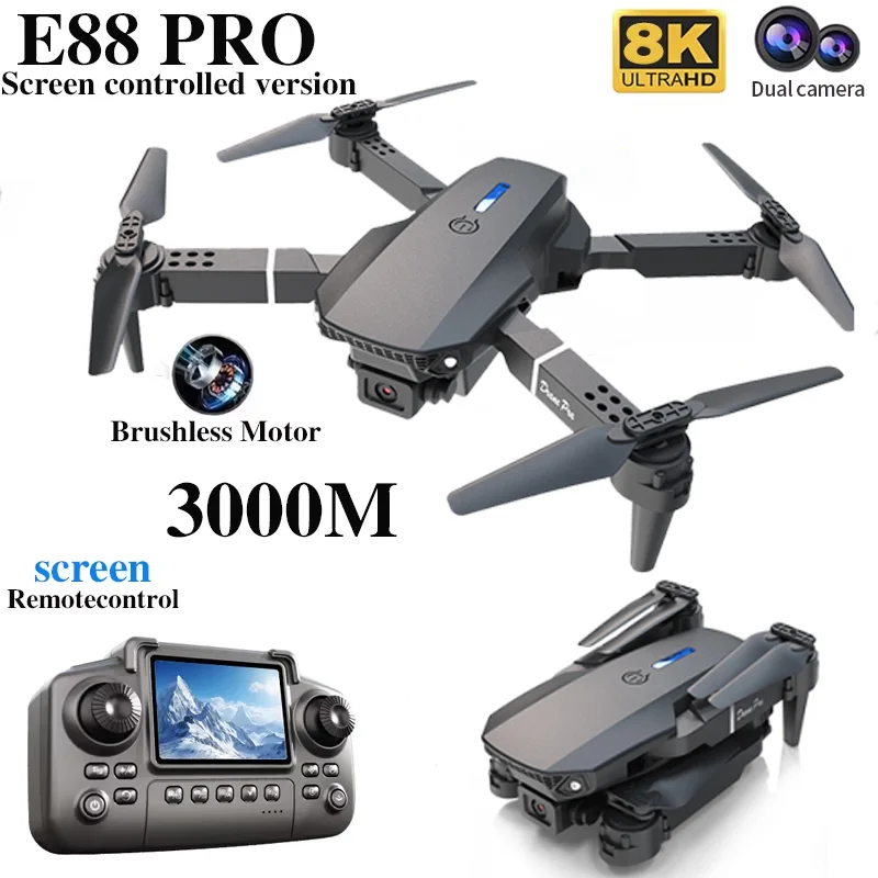 Professionele E88 PRO Drone me - Rc Helicopter Electric recensie en prijs