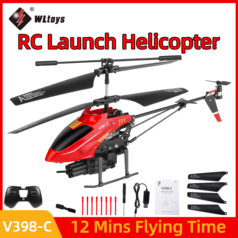 Wltoys RC Helicopter V398-C Vl - Rc Helicopter Gyro recensie en prijs