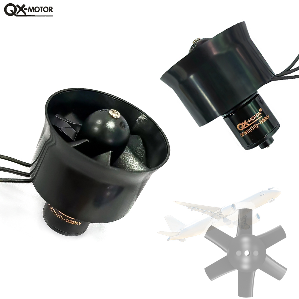 QX-MOTOR 30 MM EDF QF1611 6 Bl - Rc Helicopter Blade recensie en prijs