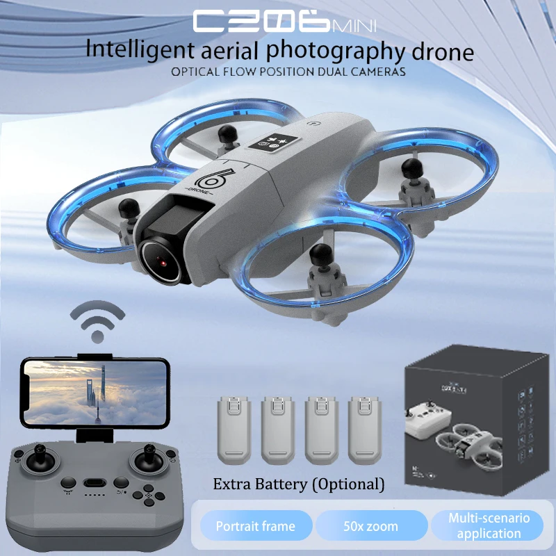 CZ06 Mini RC Quadcopter Drone  - Rc Helicopter Case recensie en prijs
