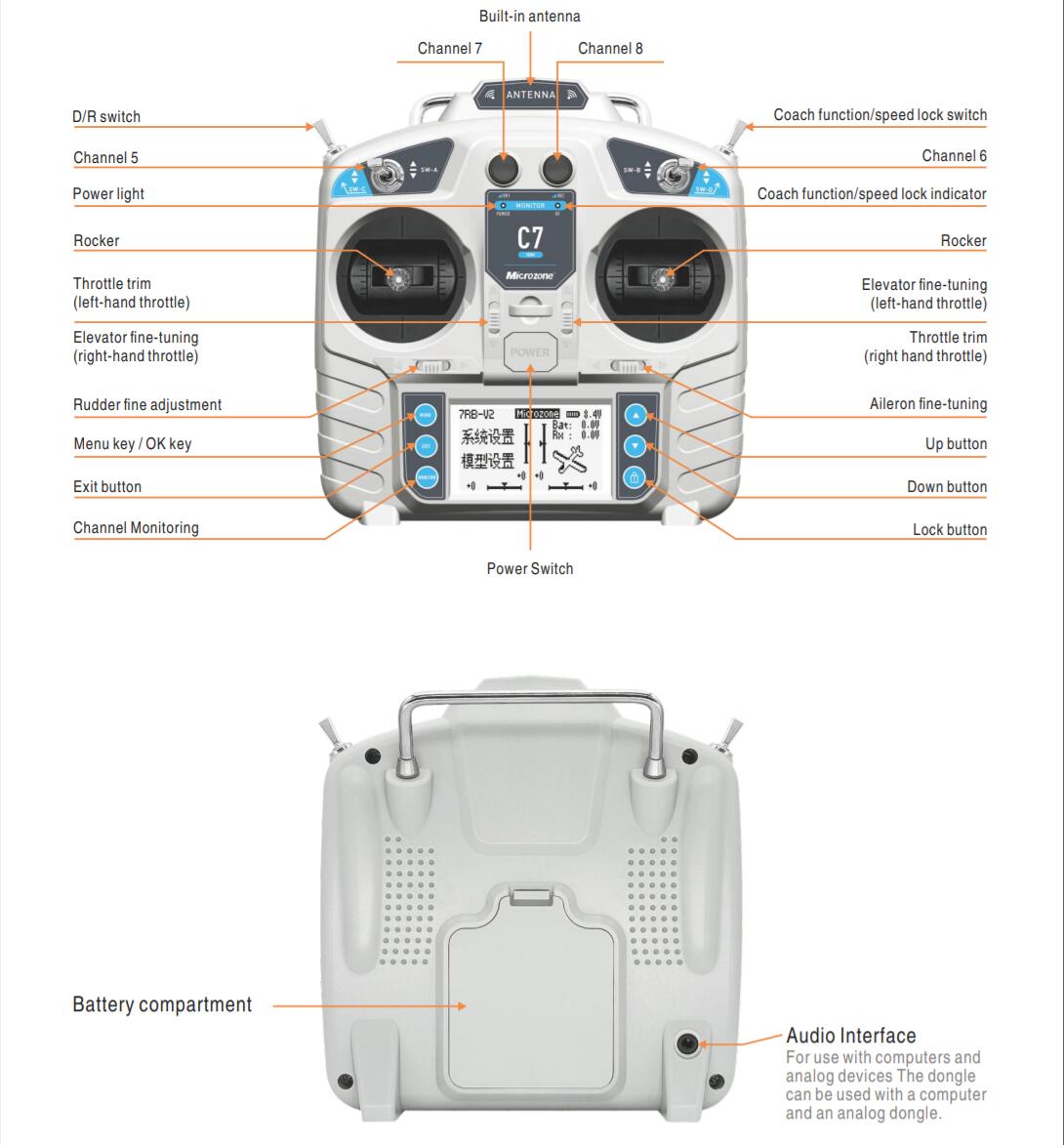 MicroZone MC7 Controller C7 MI - Rc Helicopter Battery recensie en prijs