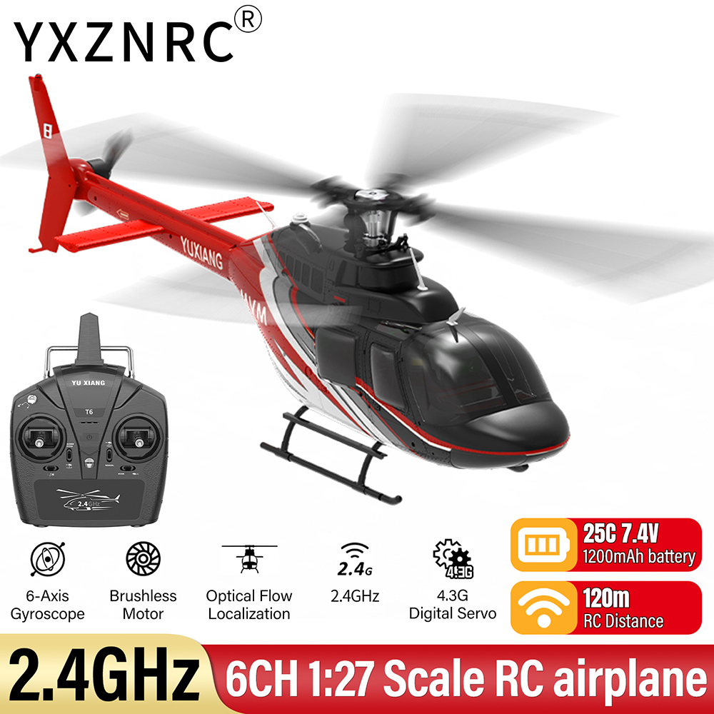 YU XIANG RC Vliegtuig 2.4G 6CH - Rc Helicopter Charger recensie en prijs