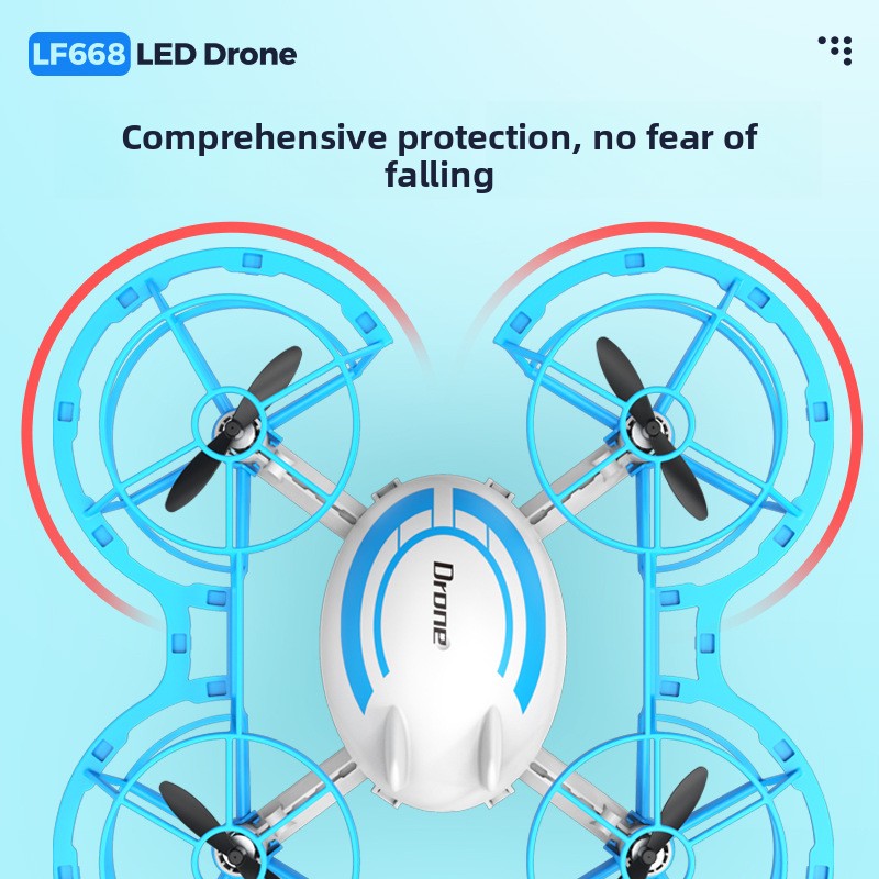 Mini RC Drone met LED-verlicht - Rc Helicopter Charger recensie en prijs