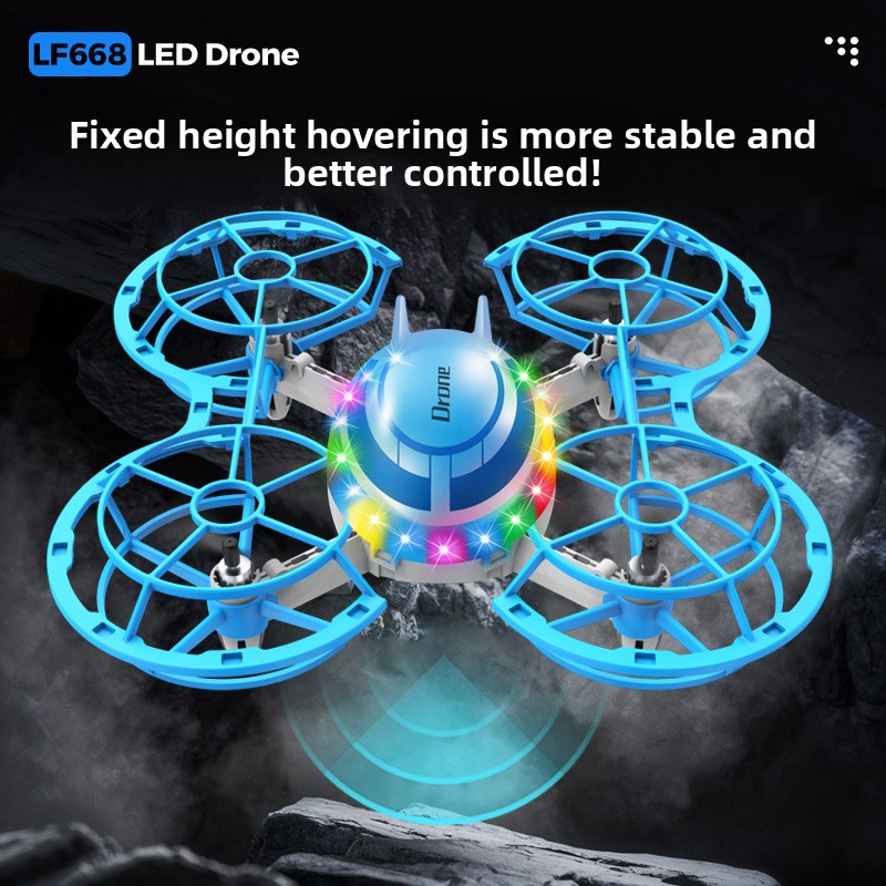 Mini RC Drone met LED-verlicht - Rc Helicopter Charger recensie en prijs