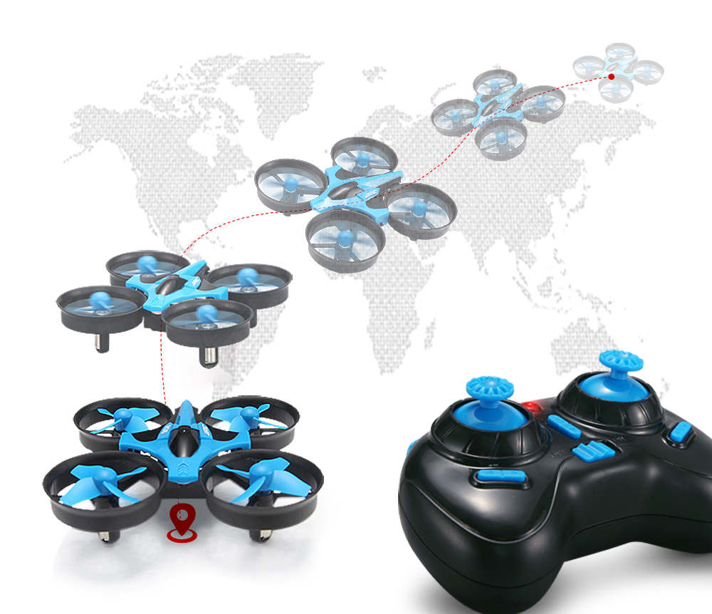 JJRC H36 Mini Rc Drone 4-kanaa - Rc Helicopter Case recensie en prijs