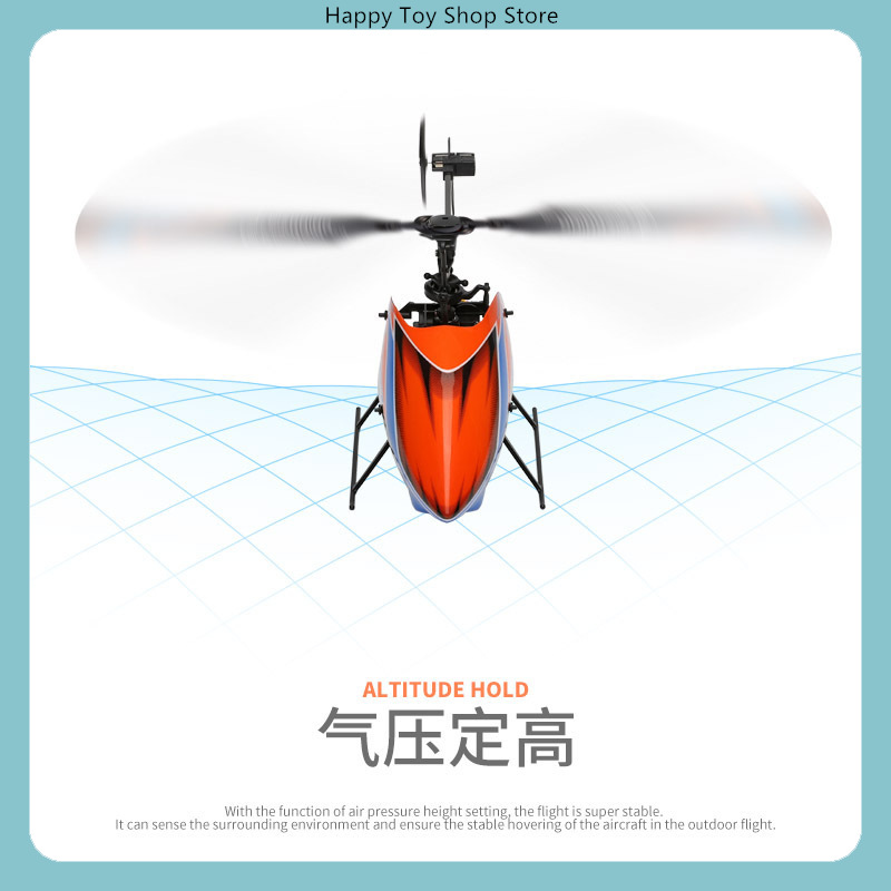 WLtoys XK K127 4CH Flybarless  - Rc Helicopter Gyro recensie en prijs